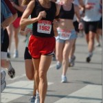 Cari at the Houston 10K Rodeo Run