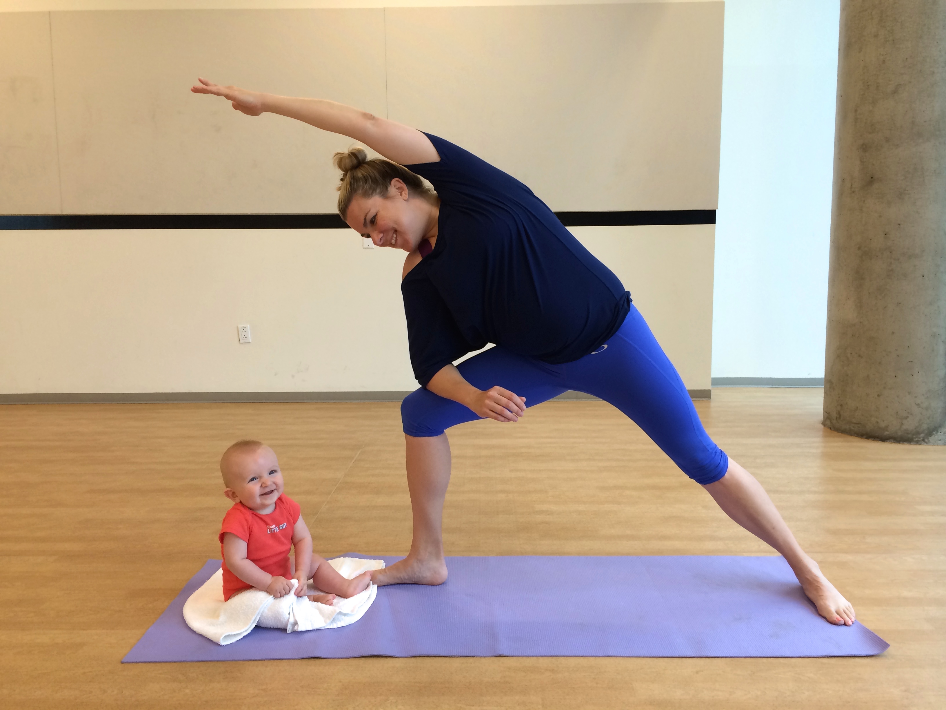 Mom and Baby Yoga - Tips & Sample Workouts - Cari Shoemate